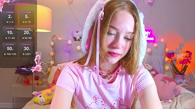 Snapshot of BunnyRin chatting on 03.01.26 BunnyRin online show from 03.01.26