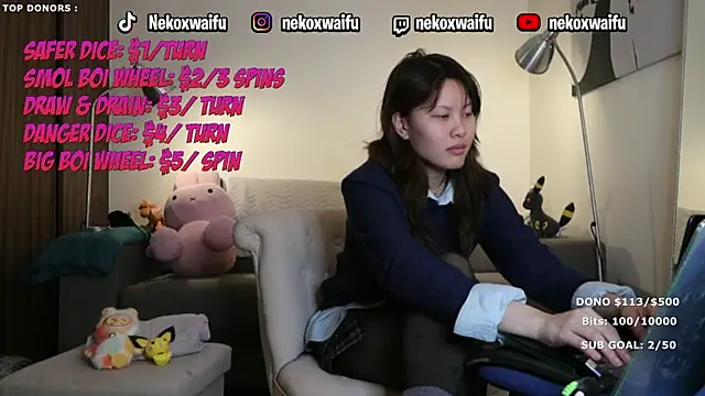 Snapshot of nekoxwaifu chatting on 03.17.26 nekoxwaifu online show from 03.17.26