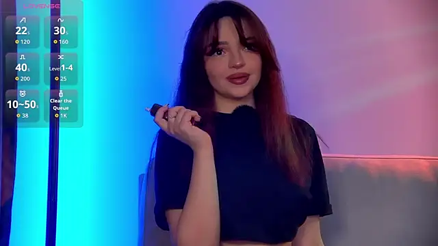 Snapshot of AnaWestt chatting on 02.19.26 AnaWestt online show from 02.19.26