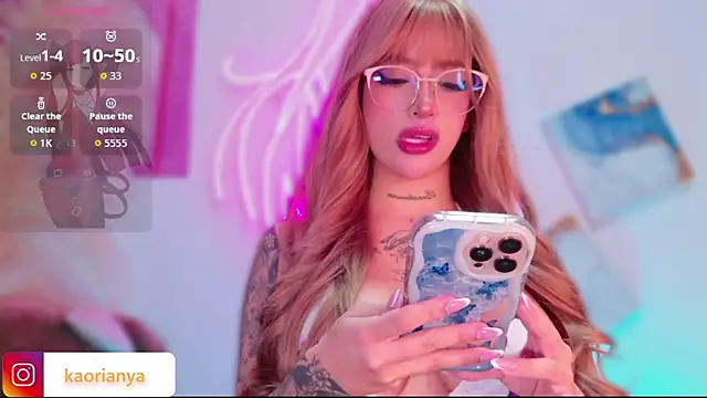 Snapshot of kaorianya chatting on 02.24.26 kaorianya online show from 02.24.26
