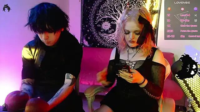 CrimsonVampCouple online show from 02.12.26