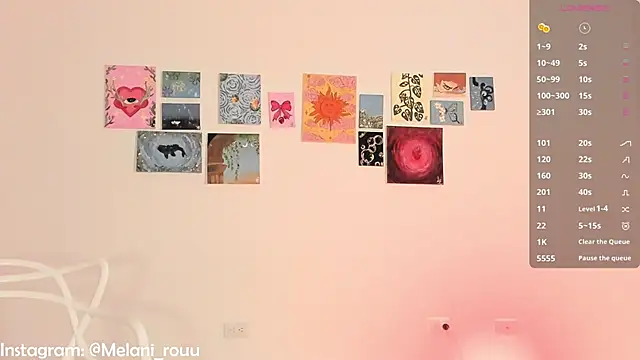 melrousses  online show from 02.06.26