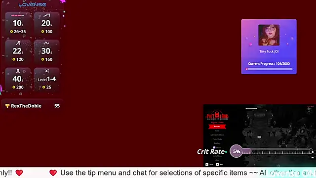 RileySynn online show from 07.12.26