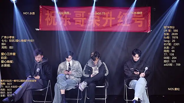 Snapshot of BTS-007 chatting on 02.09.26 BTS-007 online show from 02.09.26