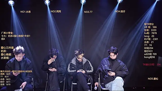 Snapshot of BTS-007 chatting on 02.10.26 BTS-007 online show from 02.10.26