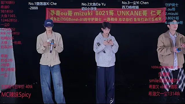 Snapshot of GGBond-02 chatting on 02.09.26 GGBond-02 online show from 02.09.26