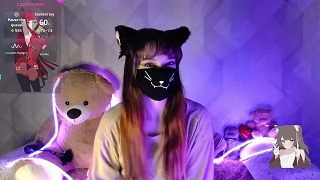 Snapshot of llonaMask chatting on 03.15.26 llonaMask online show from 03.15.26