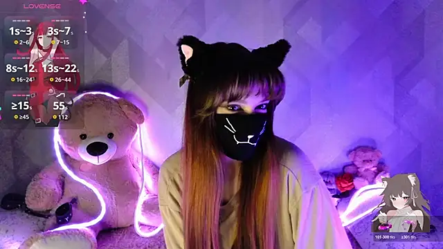 Snapshot of llonaMask chatting on 03.19.26 llonaMask online show from 03.19.26