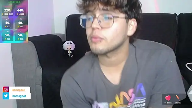 Snapshot of hornsgoat_ chatting on 03.31.26 hornsgoat online show from 03.31.26