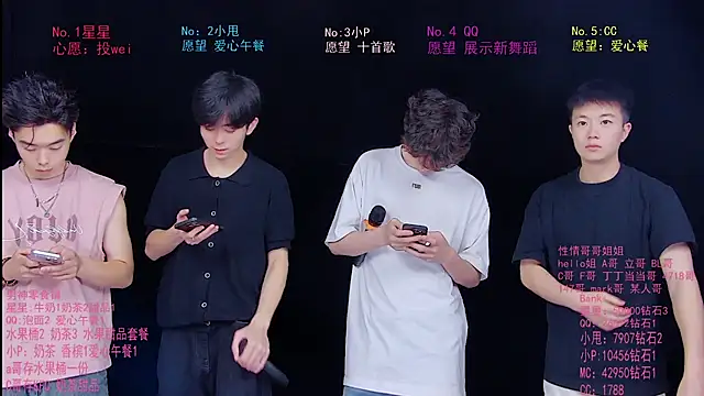 Snapshot of KOboys-818 chatting on 06.27.26 KOboys-818 online show from 06.27.26