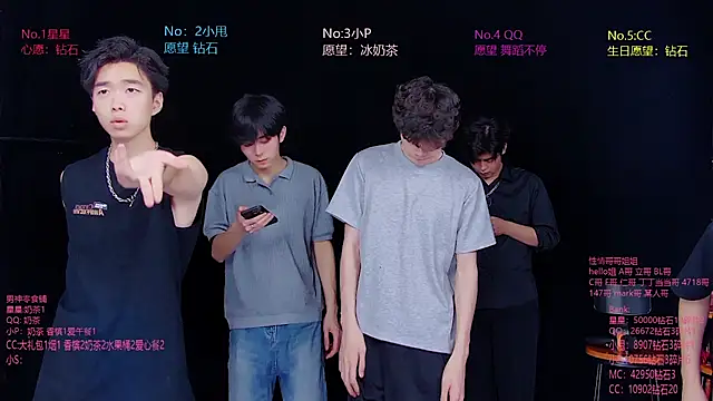 Snapshot of KOboys-818 chatting on 07.12.26 KOboys-818 online show from 07.12.26