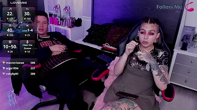 inkedsinners  online show from 06.14.26