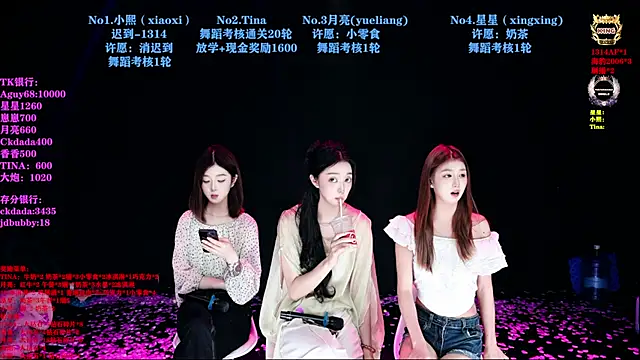 Snapshot of CH-6688 chatting on 06.25.26 CH-6688 online show from 06.25.26