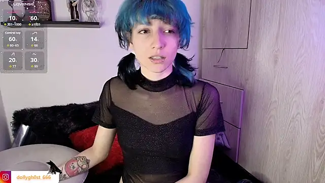 ghosty doll  online show from 06.19.26
