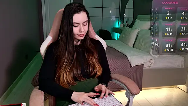 Snapshot of Foxohlove chatting on 02.16.25 Foxohlove online show from 02.16.25