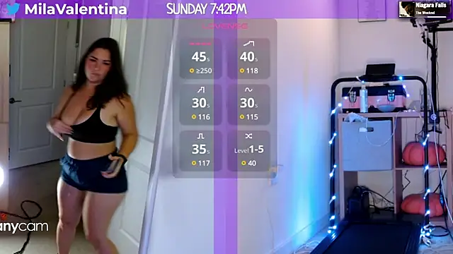 Snapshot of MilaValentina chatting on 02.17.25 MilaValentina online show from 02.17.25