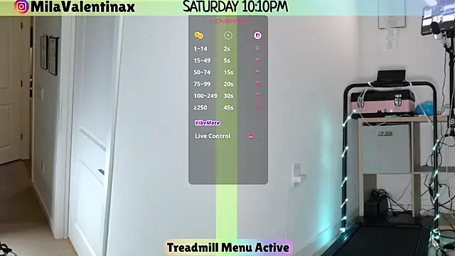 Snapshot of MilaValentina chatting on 09.14.25 MilaValentina online show from 09.14.25