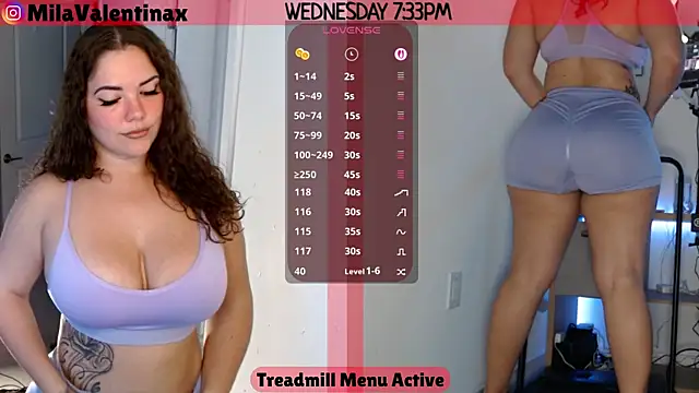 Snapshot of MilaValentina chatting on 11.06.25 MilaValentina online show from 11.06.25