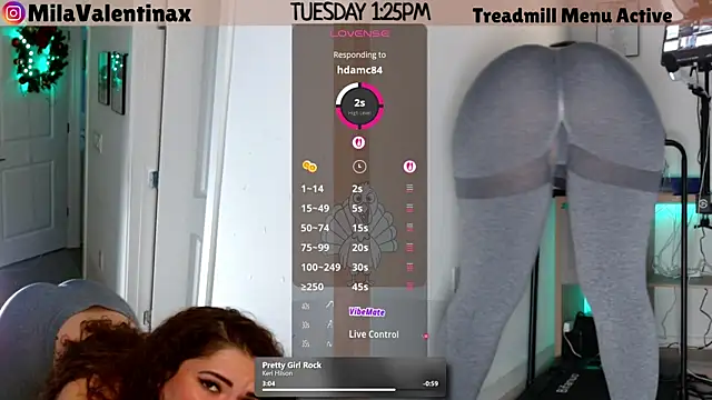 MilaValentina online show from 12.02.25