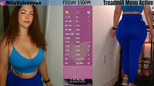 MilaValentina online show from 05.15.26
