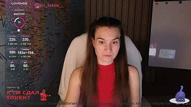 Girl Ksenia online show from 03.04.25