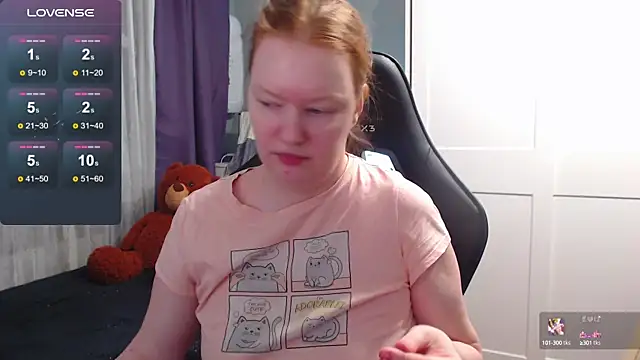 Lady Inari online show from 02.10.25