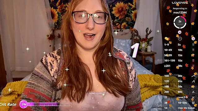 WickedAphrodite online show from 10.11.25