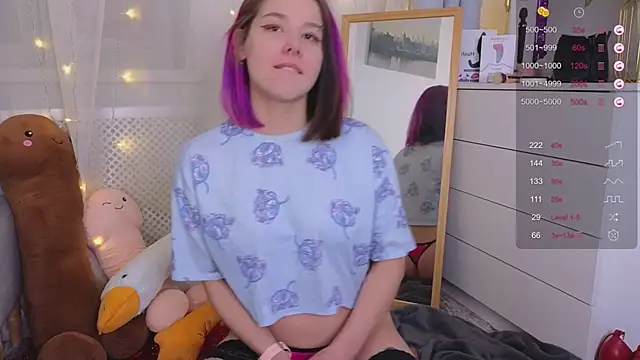 Snapshot of Mira_Falls chatting on 01.07.25 Mira Falls online show from 01.07.25