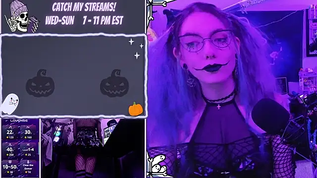 Snapshot of AnneSao chatting on 10.10.25 AnneSao online show from 10.10.25