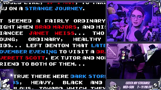 Snapshot of AnneSao chatting on 10.24.25 AnneSao online show from 10.24.25