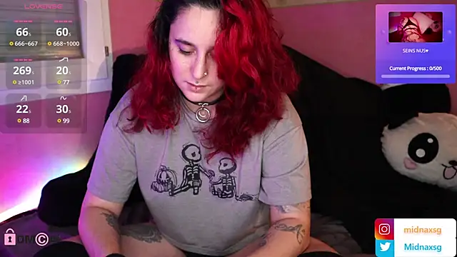 Snapshot of midnaxsg chatting on 01.09.25 midnaxsg online show from 01.09.25