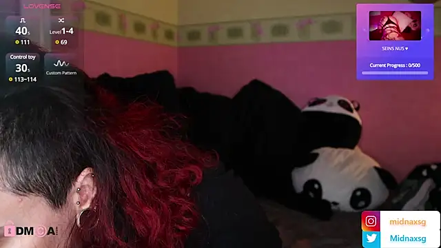 Snapshot of midnaxsg chatting on 01.17.25 midnaxsg online show from 01.17.25