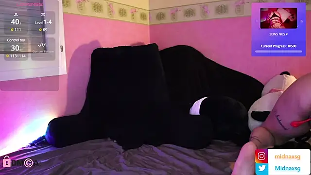 Snapshot of midnaxsg chatting on 01.29.25 midnaxsg online show from 01.29.25