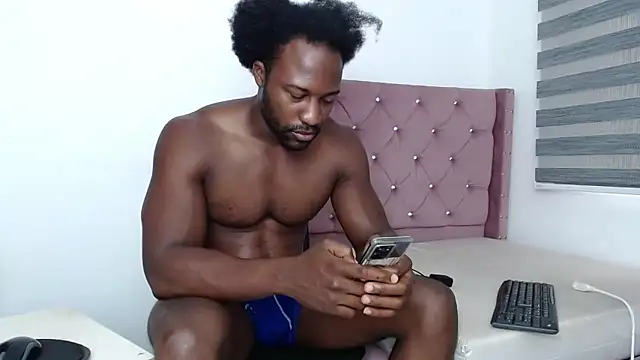 Snapshot of BlackNike chatting on 10.14.25 BlackNike online show from 10.14.25