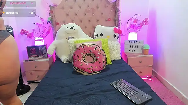 Snapshot of LillyCandy chatting on 03.08.25 LillyCandy online show from 03.08.25