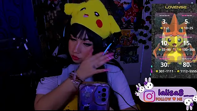 Snapshot of lalisa8 chatting on 03.18.25 lalisa8 online show from 03.18.25