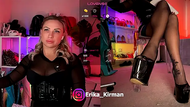 Erika Kirman online show from 10.24.25