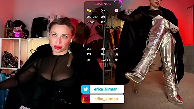 Erika Kirman online show from 01.16.26
