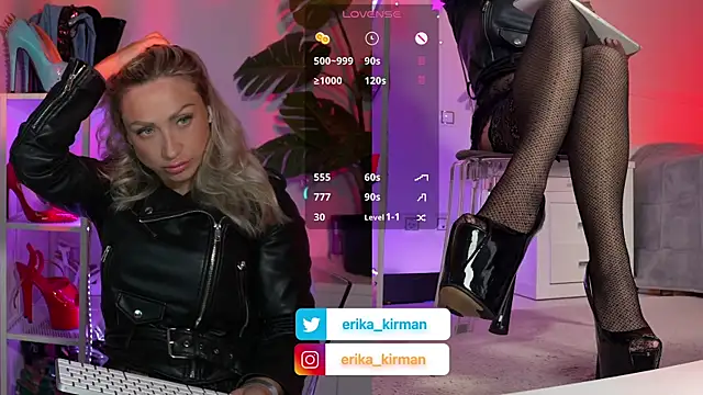 Erika Kirman online show from 05.12.26