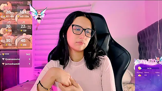 Snapshot of Luniverse chatting on 12.18.24 Luniverse online show from 12.18.24