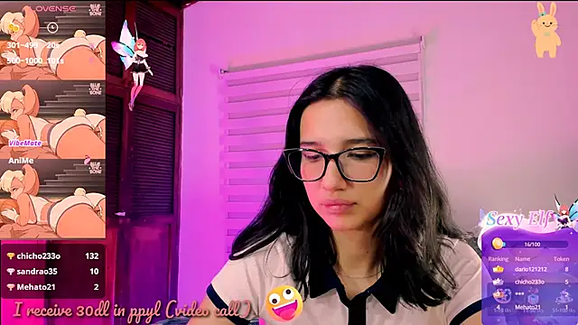 Snapshot of Luniverse chatting on 01.18.25 Luniverse online show from 01.18.25