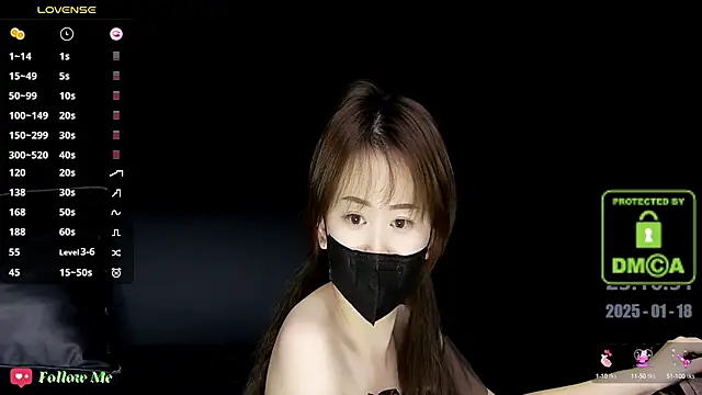 Snapshot of melia_Z chatting on 01.18.25 melia Z online show from 01.18.25