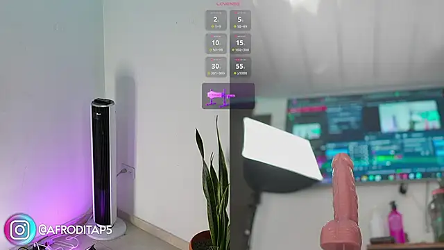 afroditaP  online show from 12.20.25