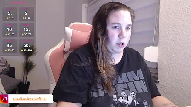 Snapshot of AureliaWinter chatting on 02.24.25 AureliaWinter online show from 02.24.25
