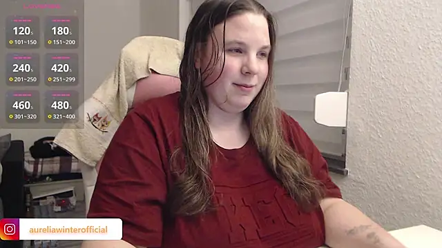 Snapshot of AureliaWinter chatting on 03.10.25 AureliaWinter online show from 03.10.25