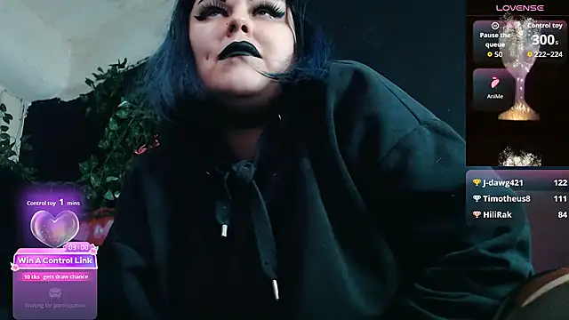 Psychobitch7 online show from 02.07.26