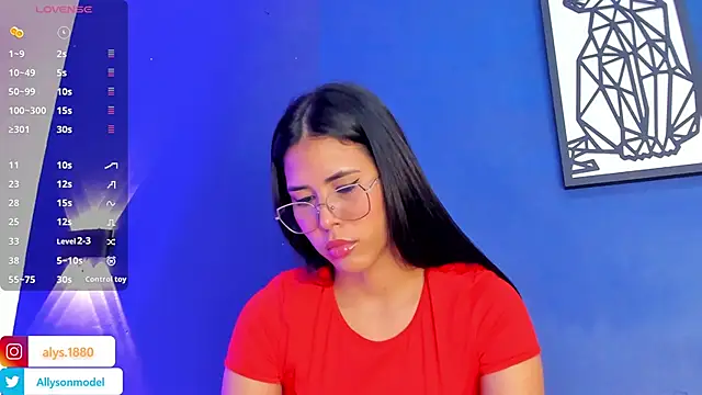 alysson 18 online show from 03.11.25