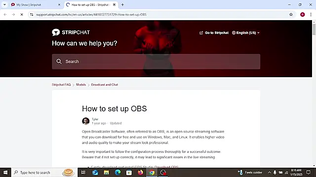 SexyRach75 online show from 01.15.25