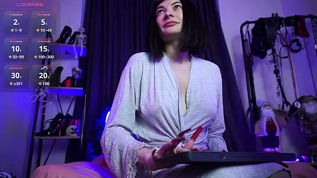 Snapshot of CyberXGoddess chatting on 12.19.24 CyberXGoddess online show from 12.19.24