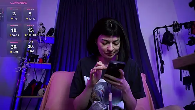 Snapshot of CyberXGoddess chatting on 01.13.25 CyberXGoddess online show from 01.13.25